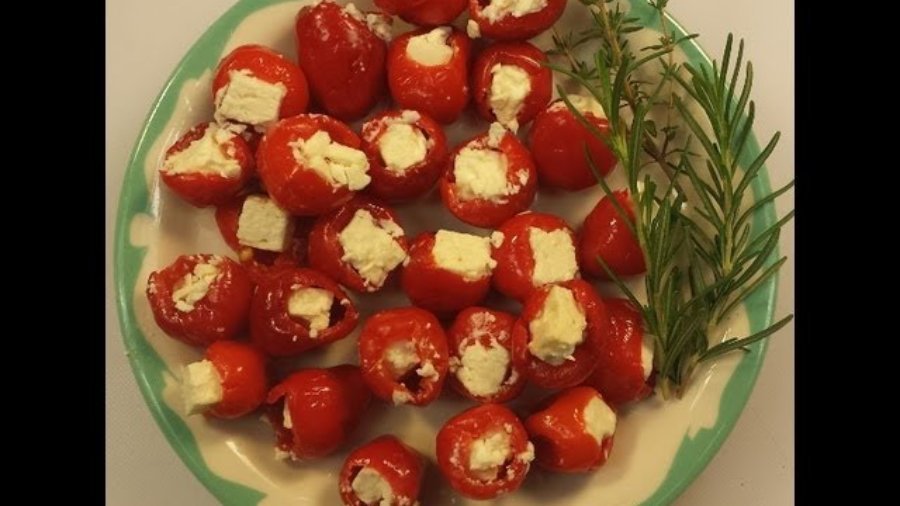 Episode 1: Peppadews Stuffed with Feta Cheese